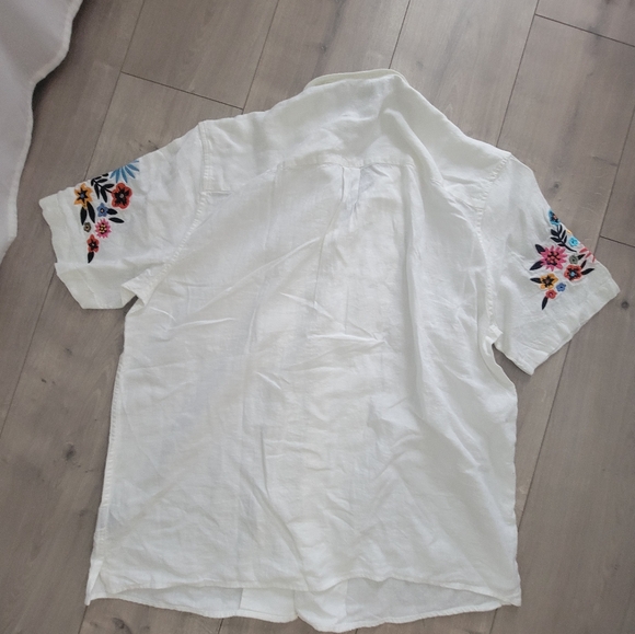 Simons button-up with floral embroidery - Picture 2 of 4